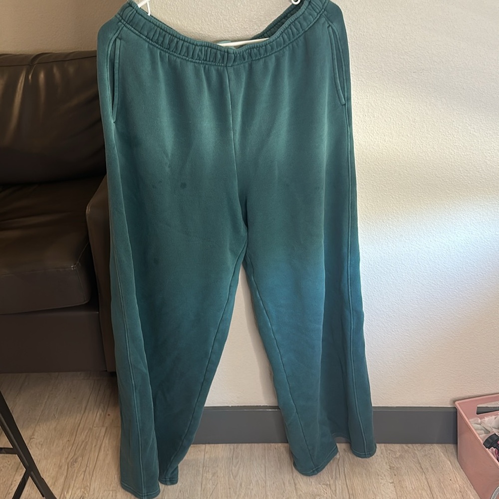 Dark Green Sweatpants by Aerie